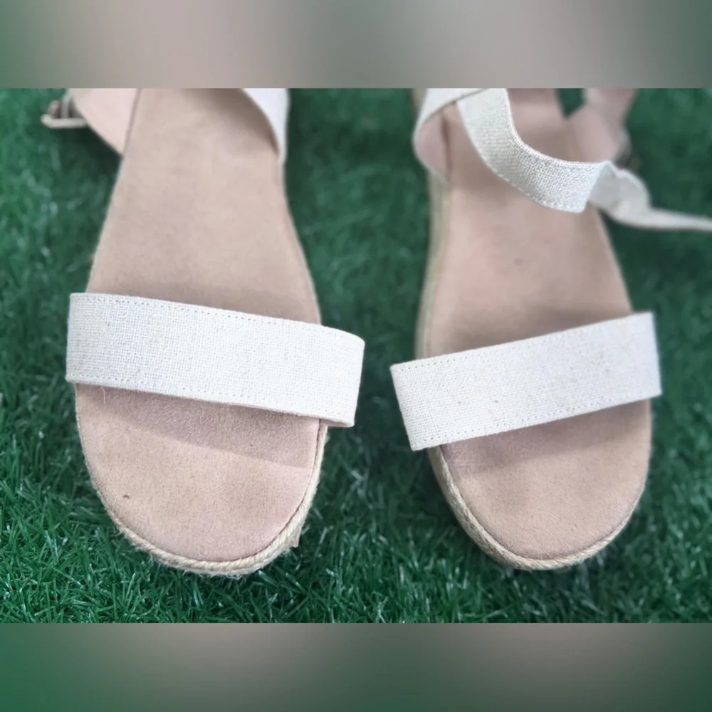 Old Navy‎ Women's Cream Espadrilles Size 9
